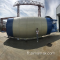 Exportation vers la Zambie 100t Ciment Silo